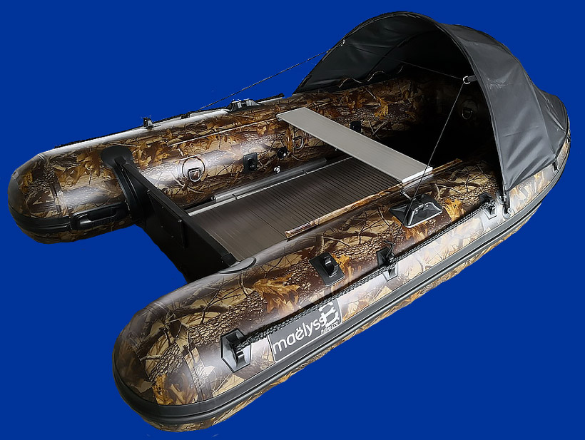 Bateau camouflage Fisher 270 de Maëlyss B.